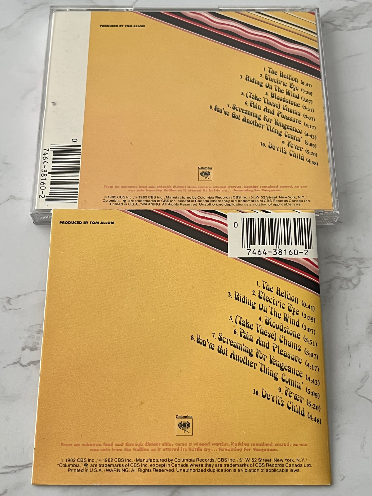 Judas Priest – Screaming For Vengeance (1982) [DADC PRESS]
