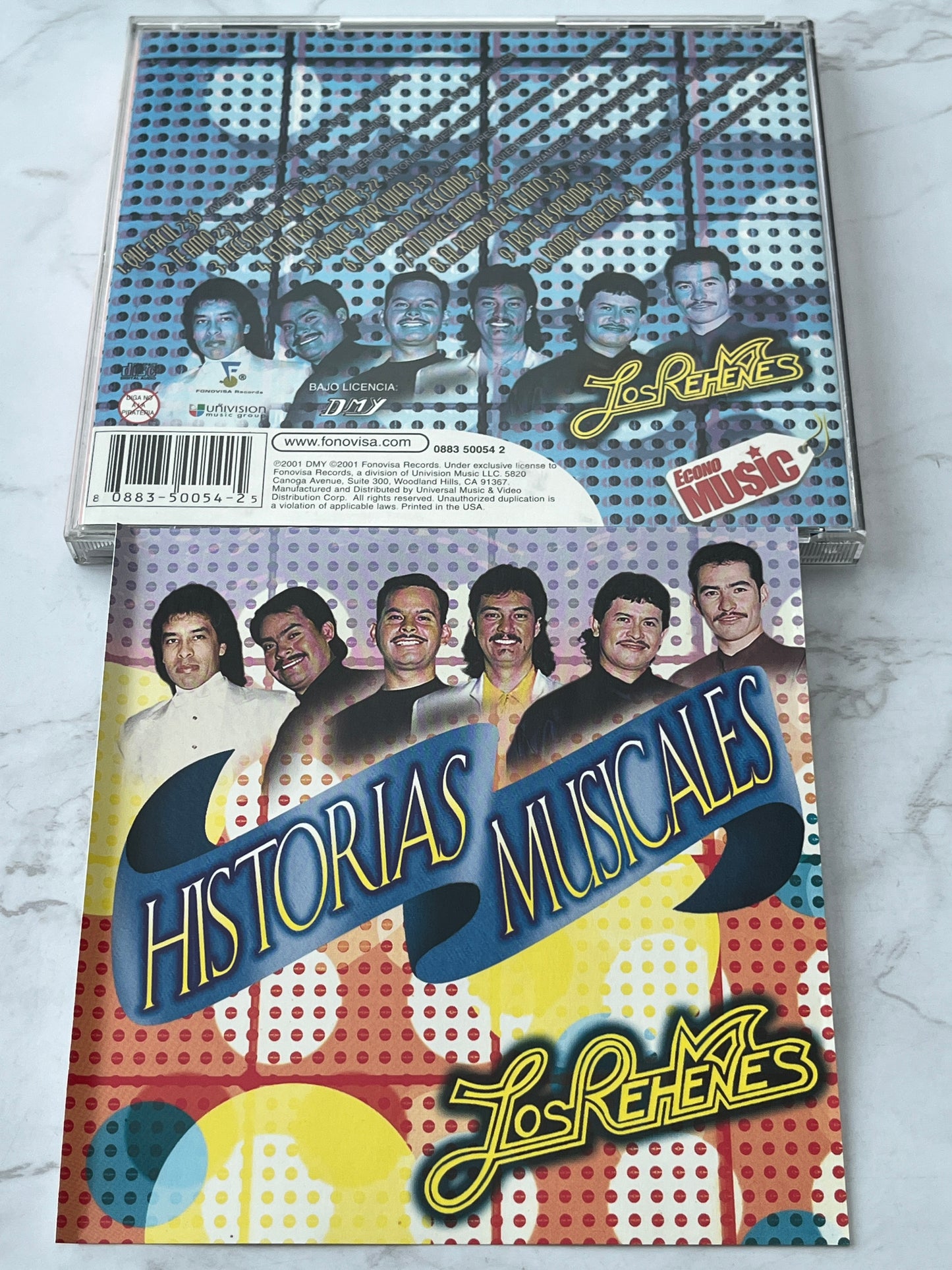 Los Rehenes – Historias Musicales (2001)