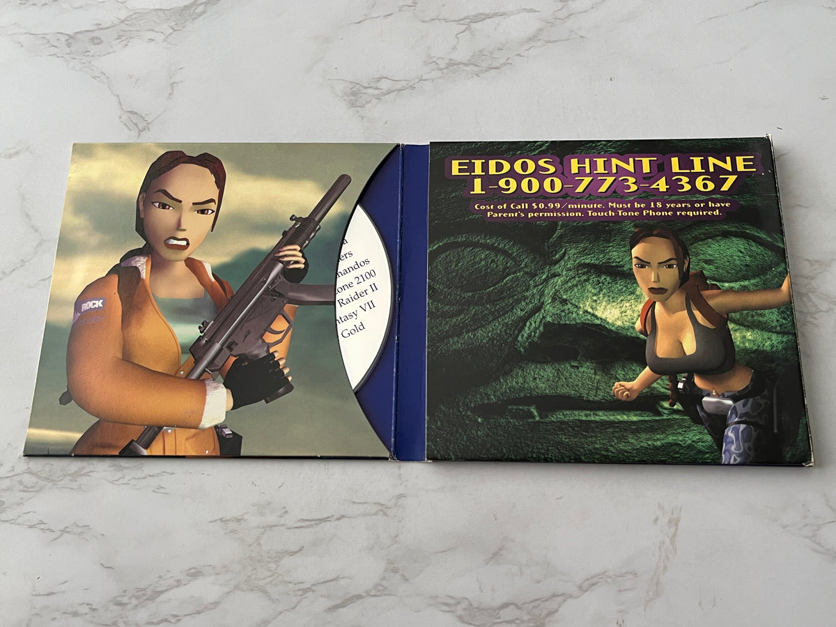 Tomb Raider III Adventures Of Lara Croft PC CD-ROM 1998 Eidos Big Box Demos Disc