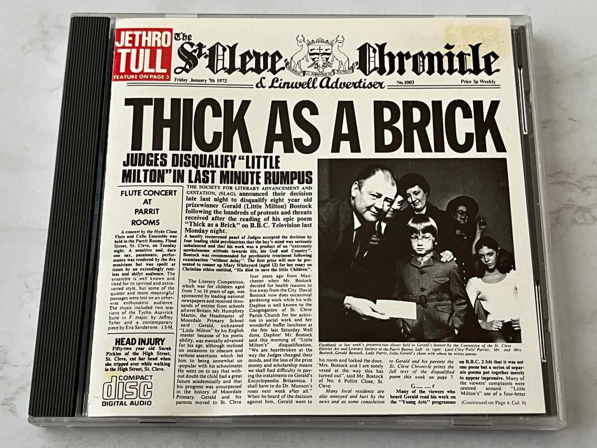 Jethro Tull – Thick As A Brick