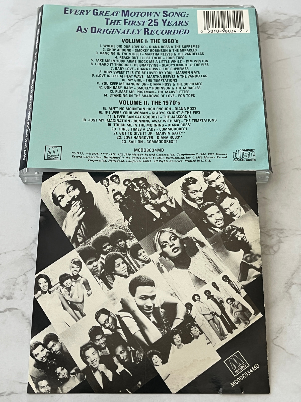 Every Great Motown Song: The First 25 Years Volumes I & II (1986) [JAPAN TARGET ERA]