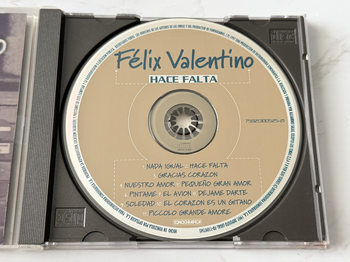 Felix Valentino – Hace Falta (1997)