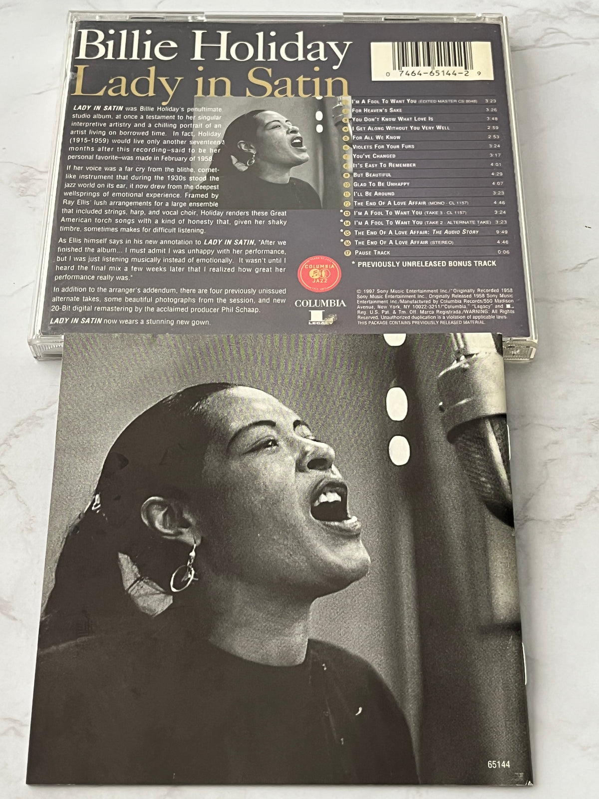 Billie Holiday – Lady In Satin (1958)