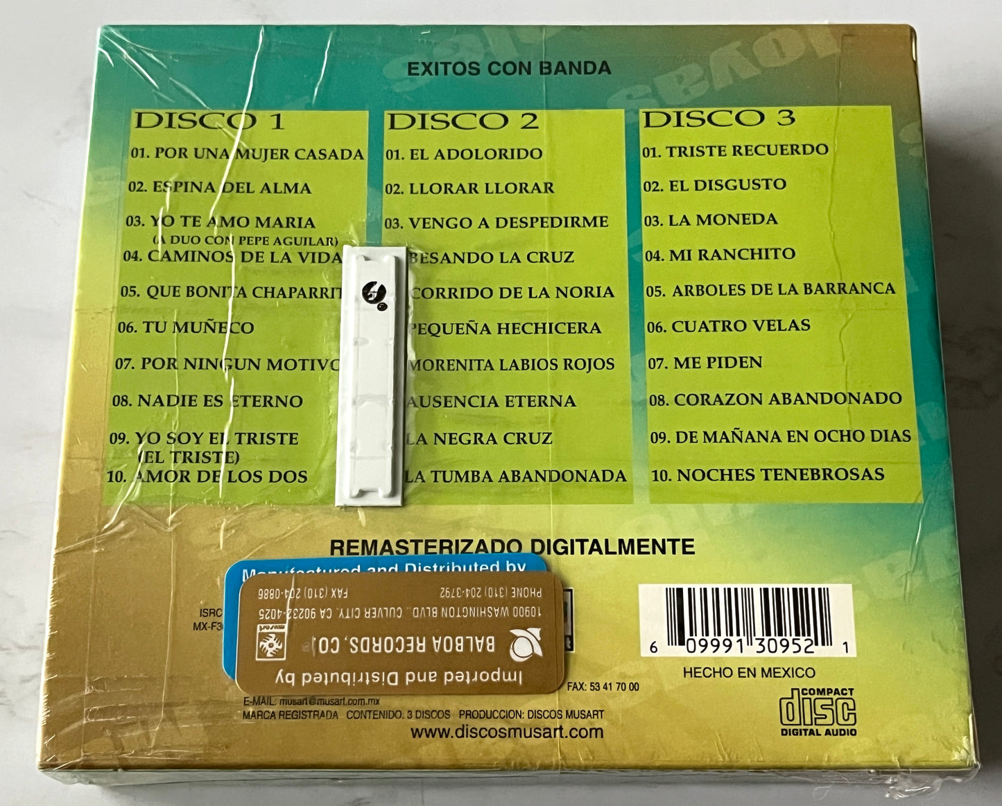 Antonio Aguilar – Joyas Musicales: Exitos Con Banda (3 (2004)