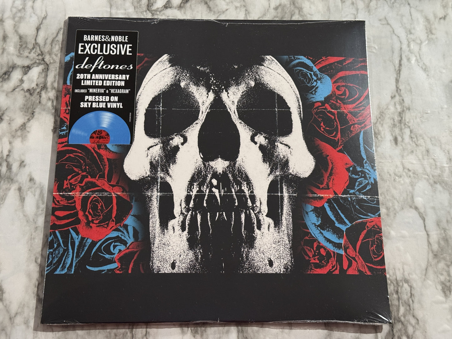 Deftones Self titled LP 2023 SEALED! Sky Blue Vinyl Maverick W/Hype sticker! OOP