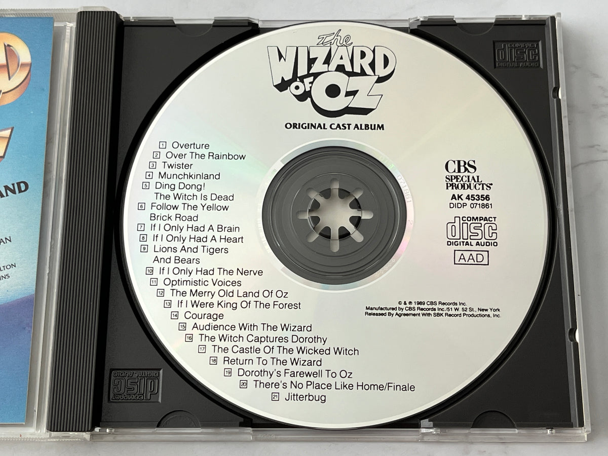 Judy Garland – The Wizard Of Oz Original Cast Album (1989) [DADC PRESS]