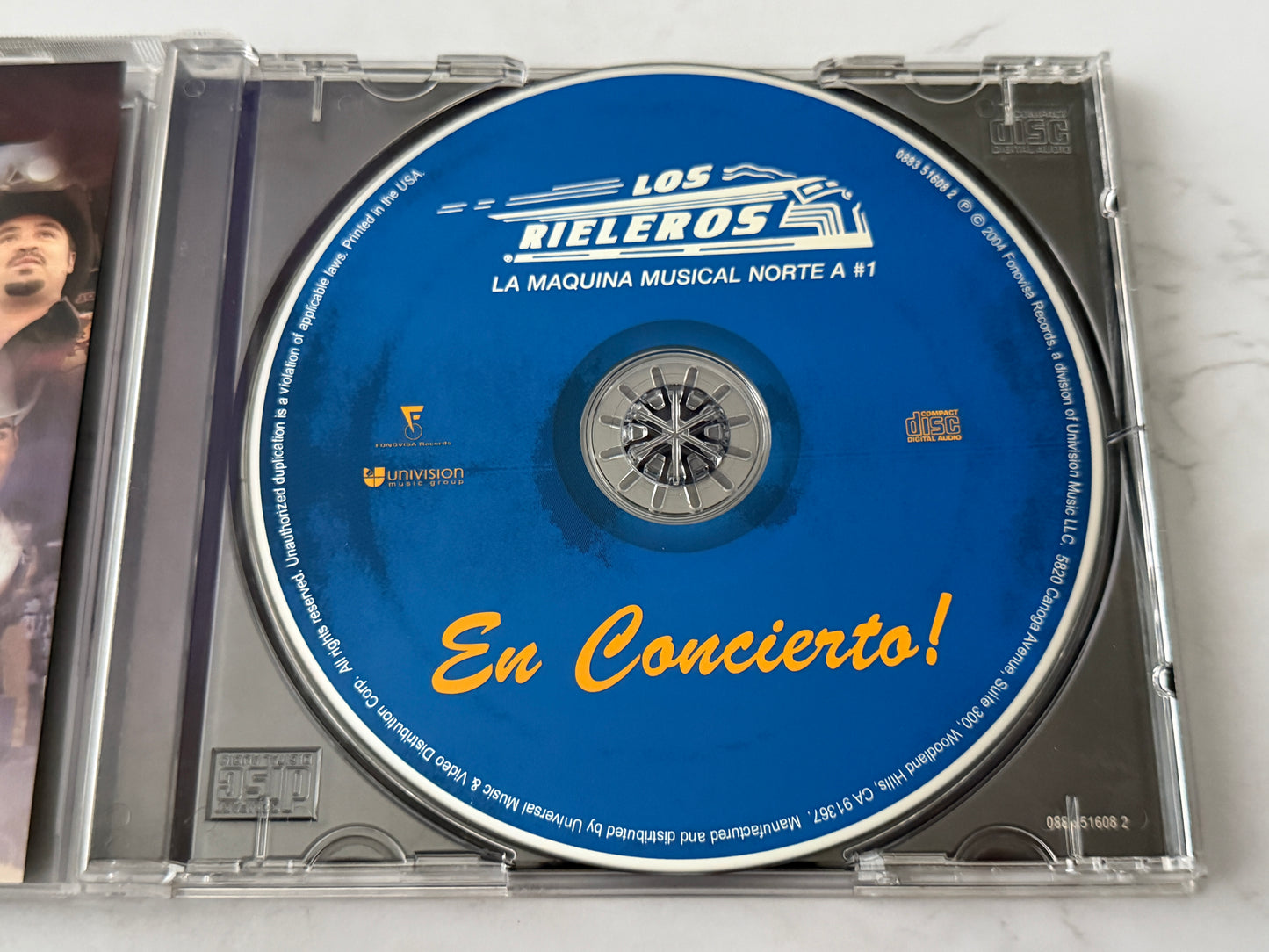 Los Rieleros Del Norte – En Concierto! (2003)