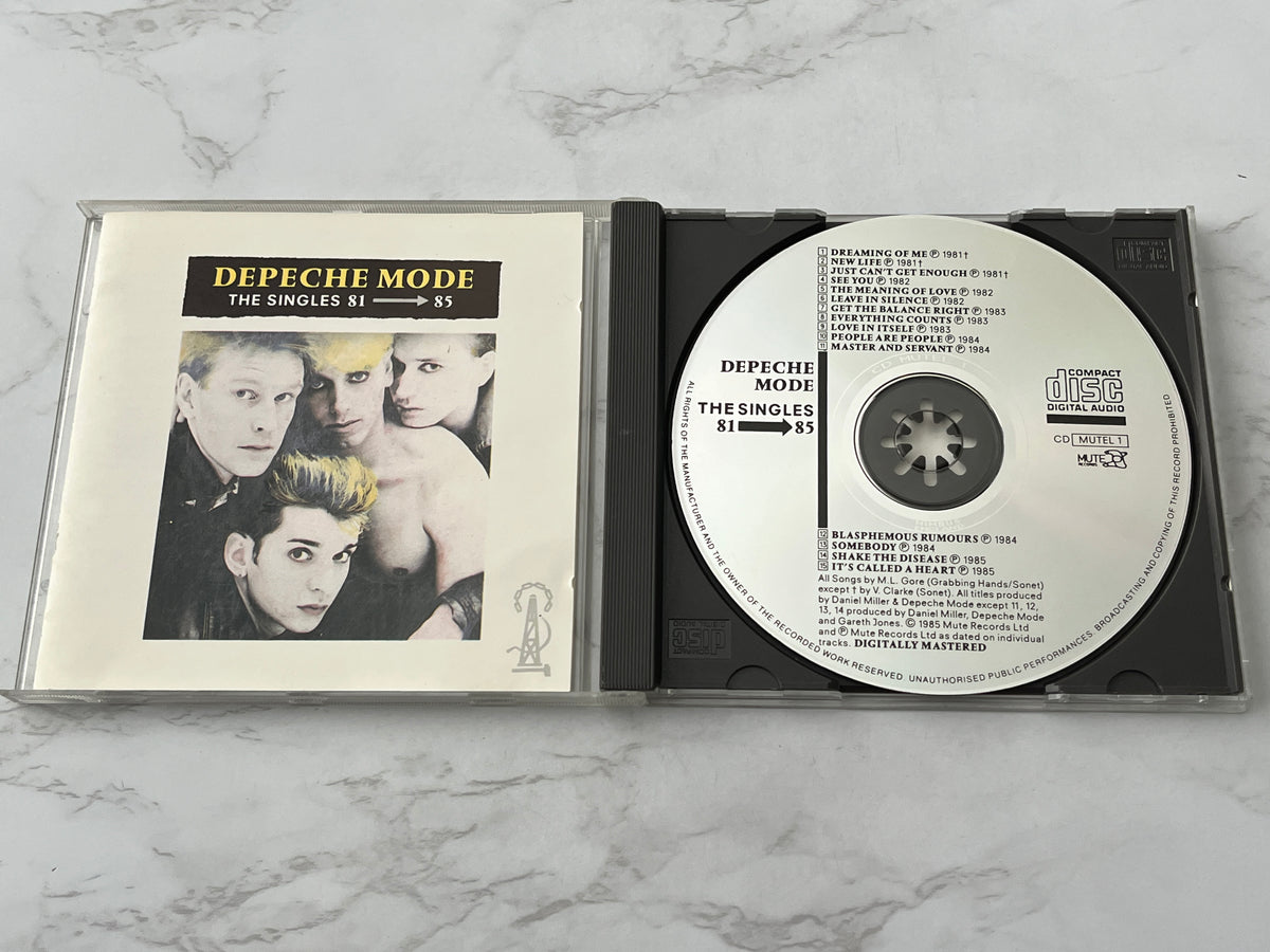 Depeche Mode – The Singles 81>85 (1985) [NIMBUS PRESS]