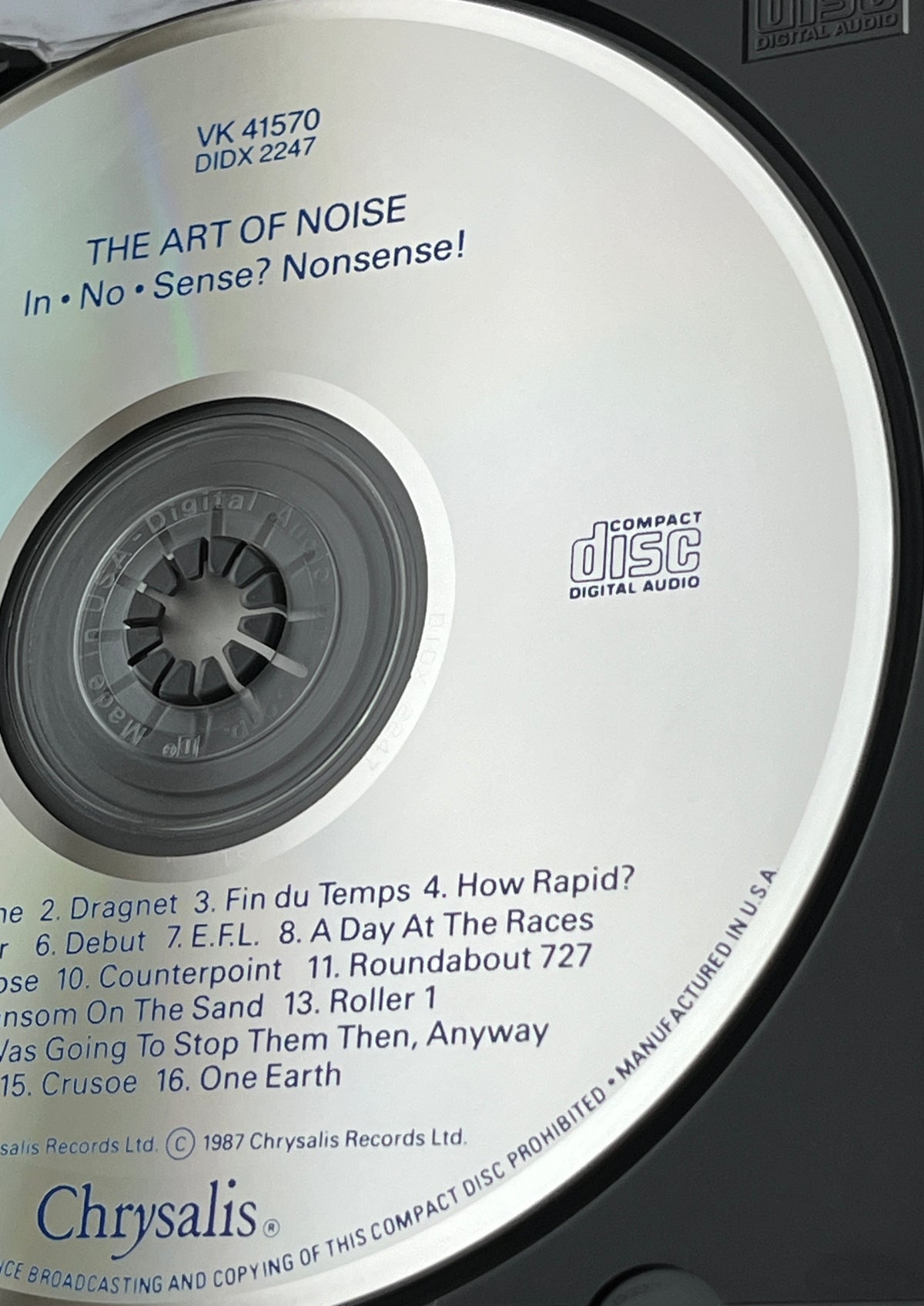 The Art Of Noise – In No Sense? Nonsense! (1987) [DADC PRESS]
