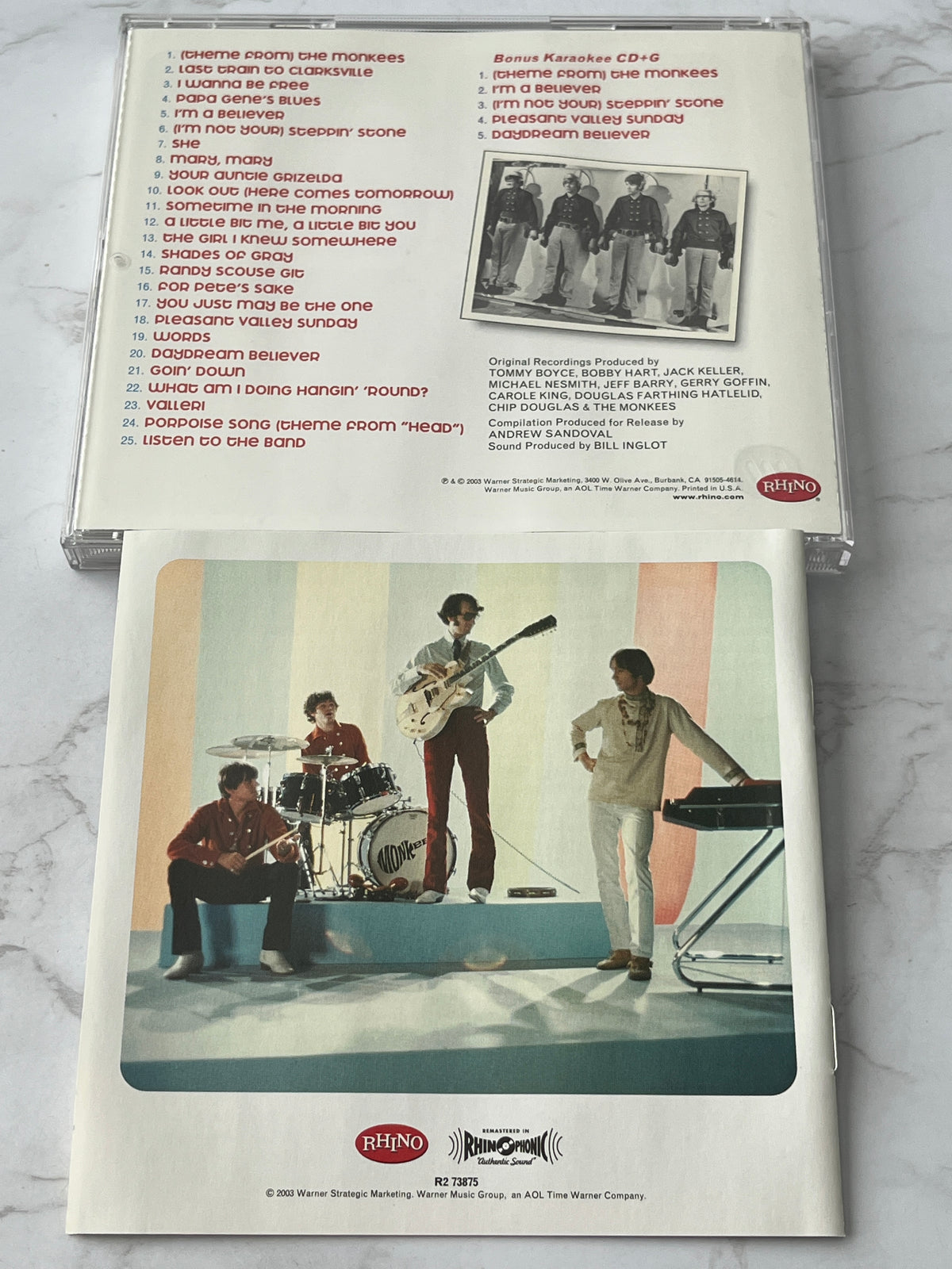 The Monkees – The Best Of The Monkees (CD + Bonus Karaoke (2003)