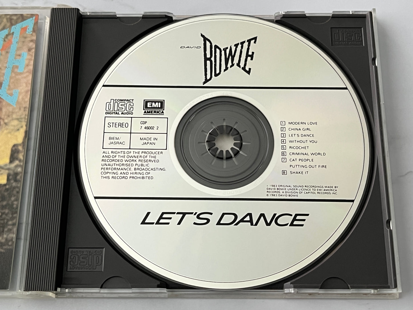 David Bowie – Let's Dance (1983) [JAPAN TARGET ERA]