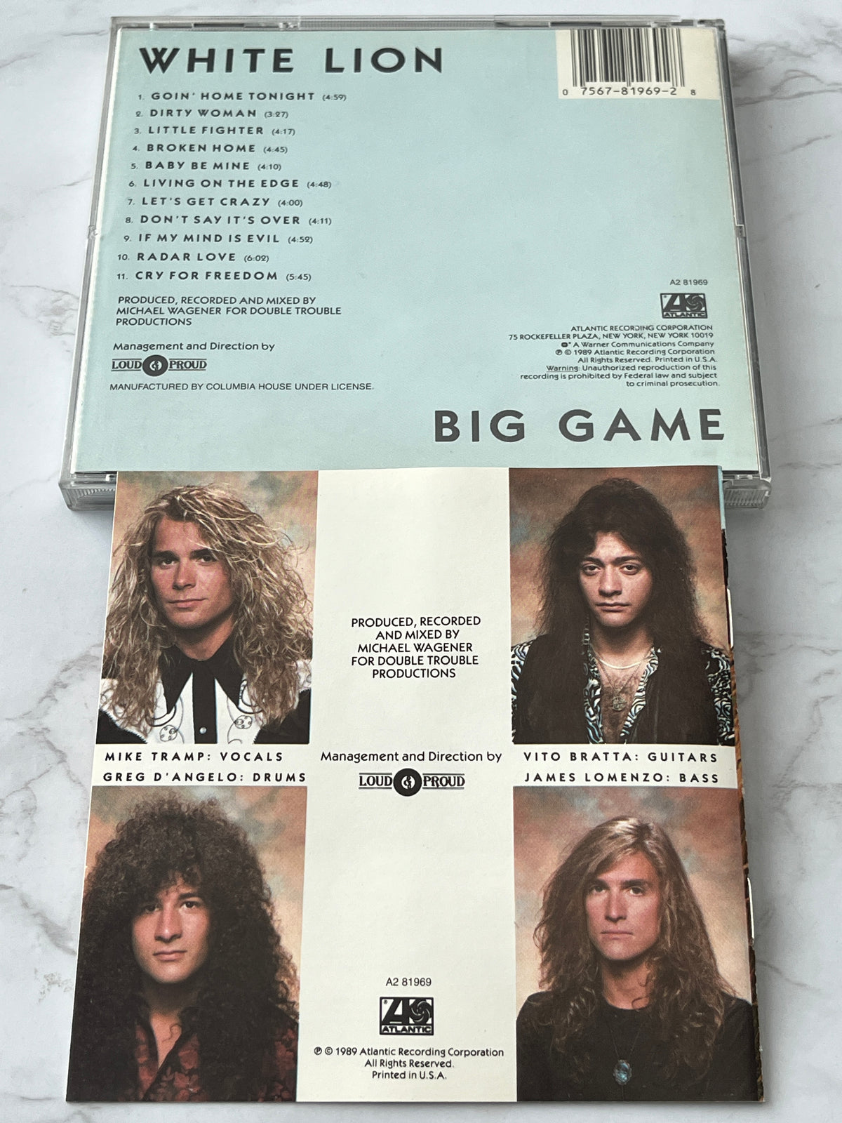White Lion – Big Game (1989)