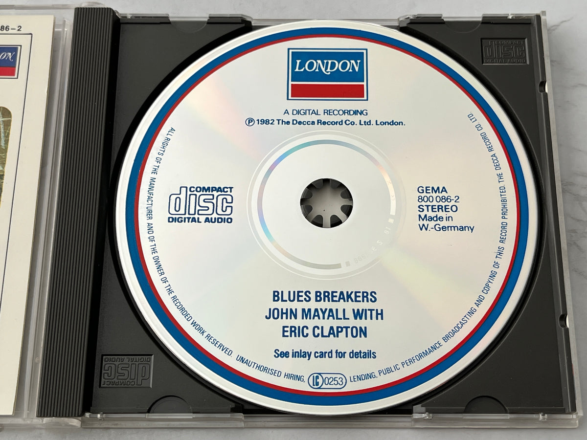 John Mayall With Eric Clapton – Blues Breakers (1982) [W GERMANY TARGET ERA]