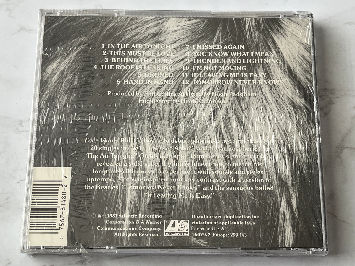 Phil Collins – Face Value (1981)