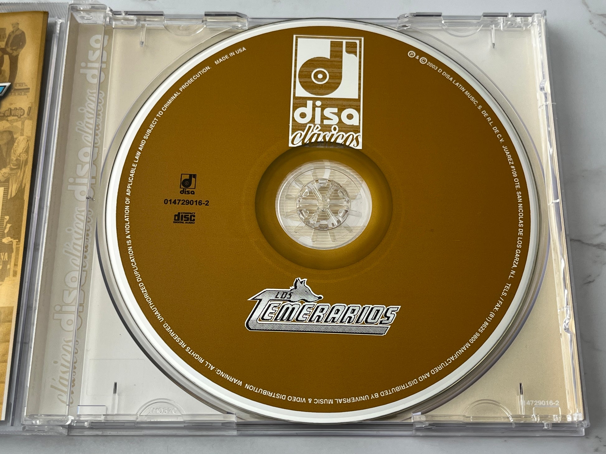 Los Temerarios – Internacionales y Románticos: Disa Clásicos (2003)