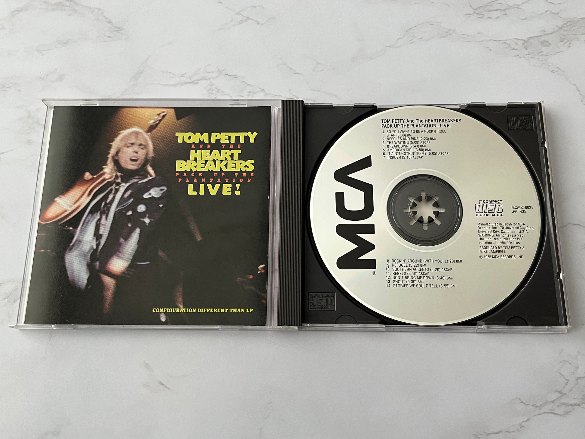 Tom Petty and The Heartbreakers – Pack Up the Plantation: Live! (1985) [JVC PRESS]