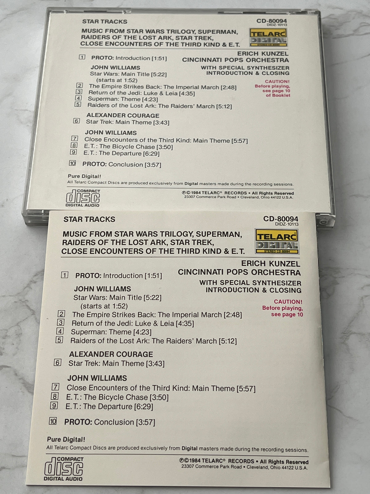 Erich Kunzel & Cincinnati Pops Orchestra – Star Tracks (1984) [JAPAN TARGET ERA]