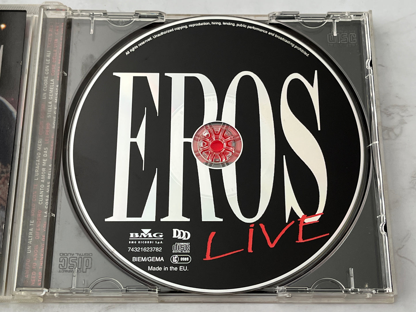 Eros Ramazzotti – Eros Live (1998)