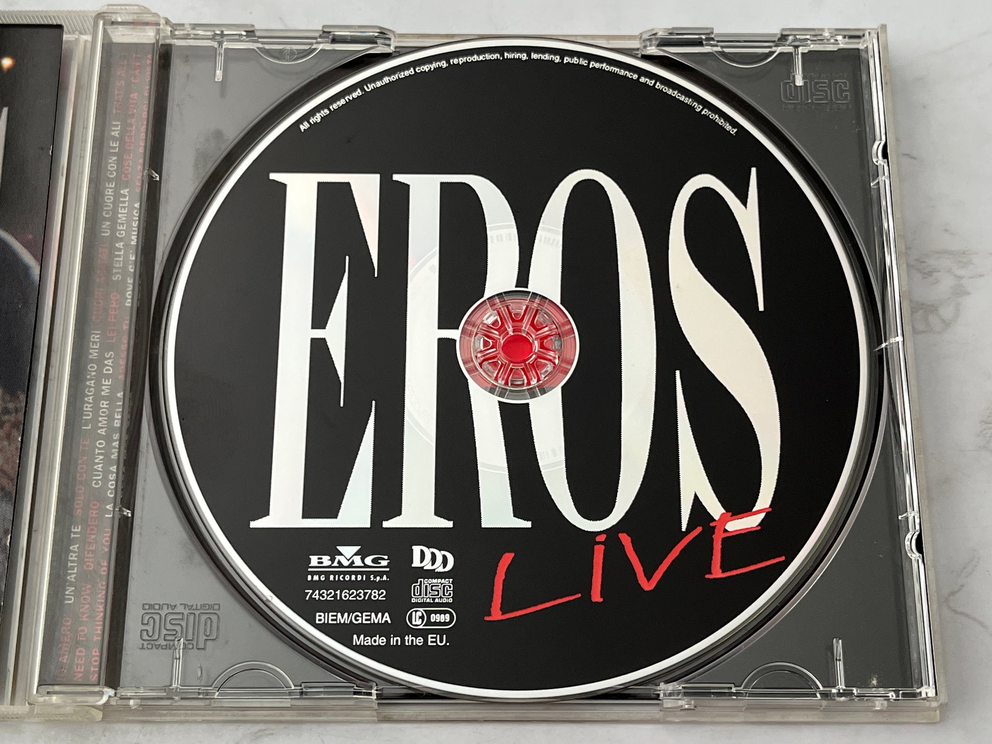 Eros Ramazzotti – Eros Live (1998)
