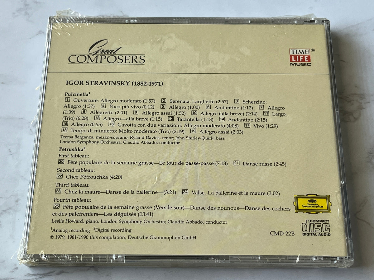 Igor Stravinsky – Great Composers: Stravinsky (Disc B) (1990)
