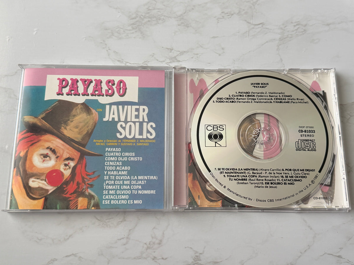 Javier Solis – Payaso (1987)