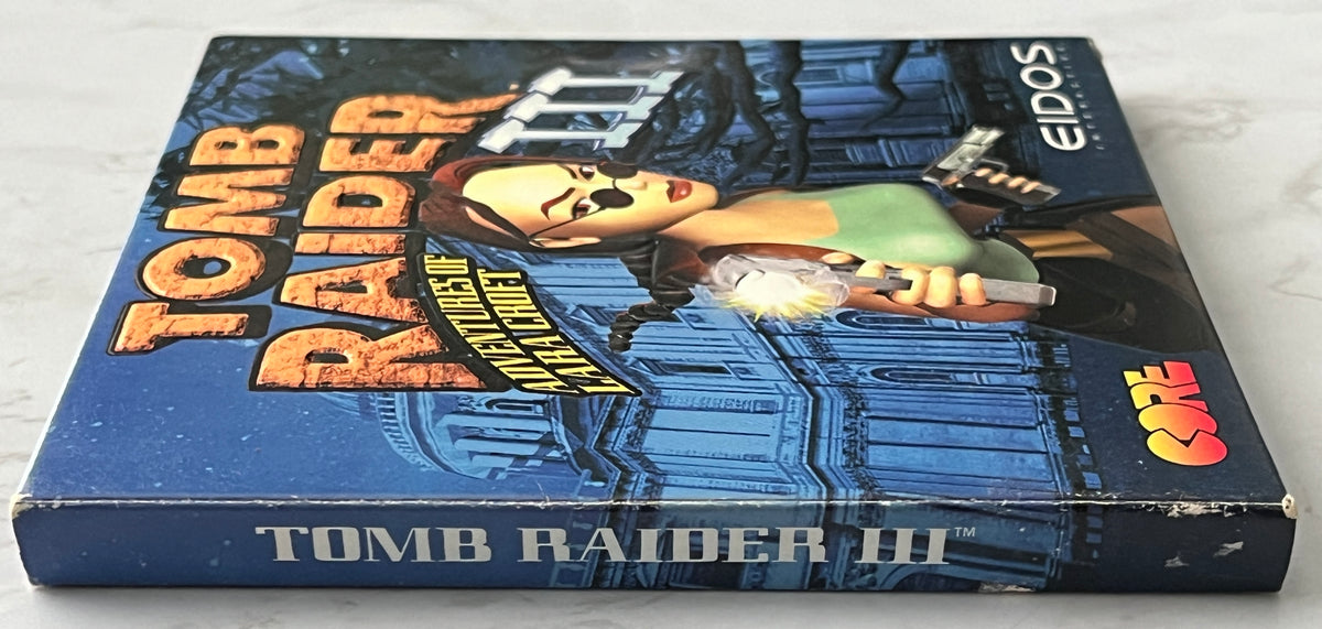 Tomb Raider III Adventures Of Lara Croft PC CD-ROM 1998 Eidos Big Box Demos Disc