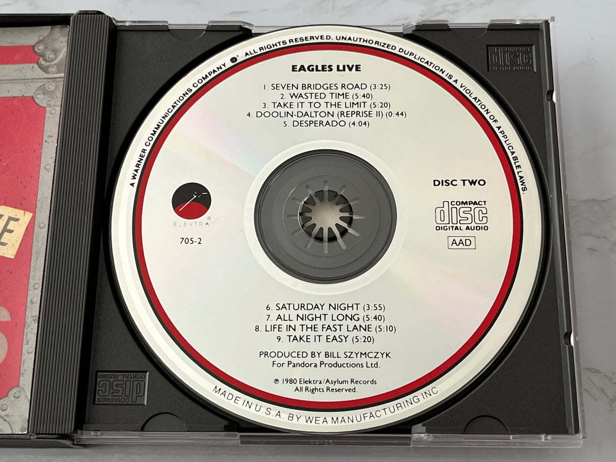 Eagles – Live (2-CD Set) (1980)