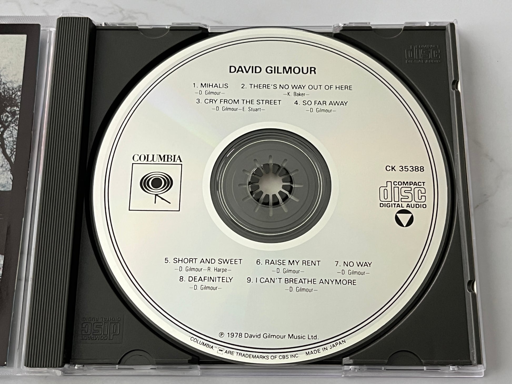 David Gilmour – David Gilmour (1978) [JAPAN TARGET ERA]