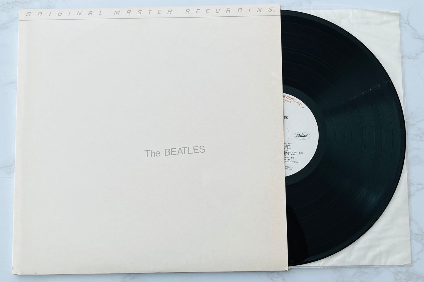 Beatles White Album 2 LP MFSL JAPAN PRESS COMPLETE! Mobile Fidelity MFSL 2-072