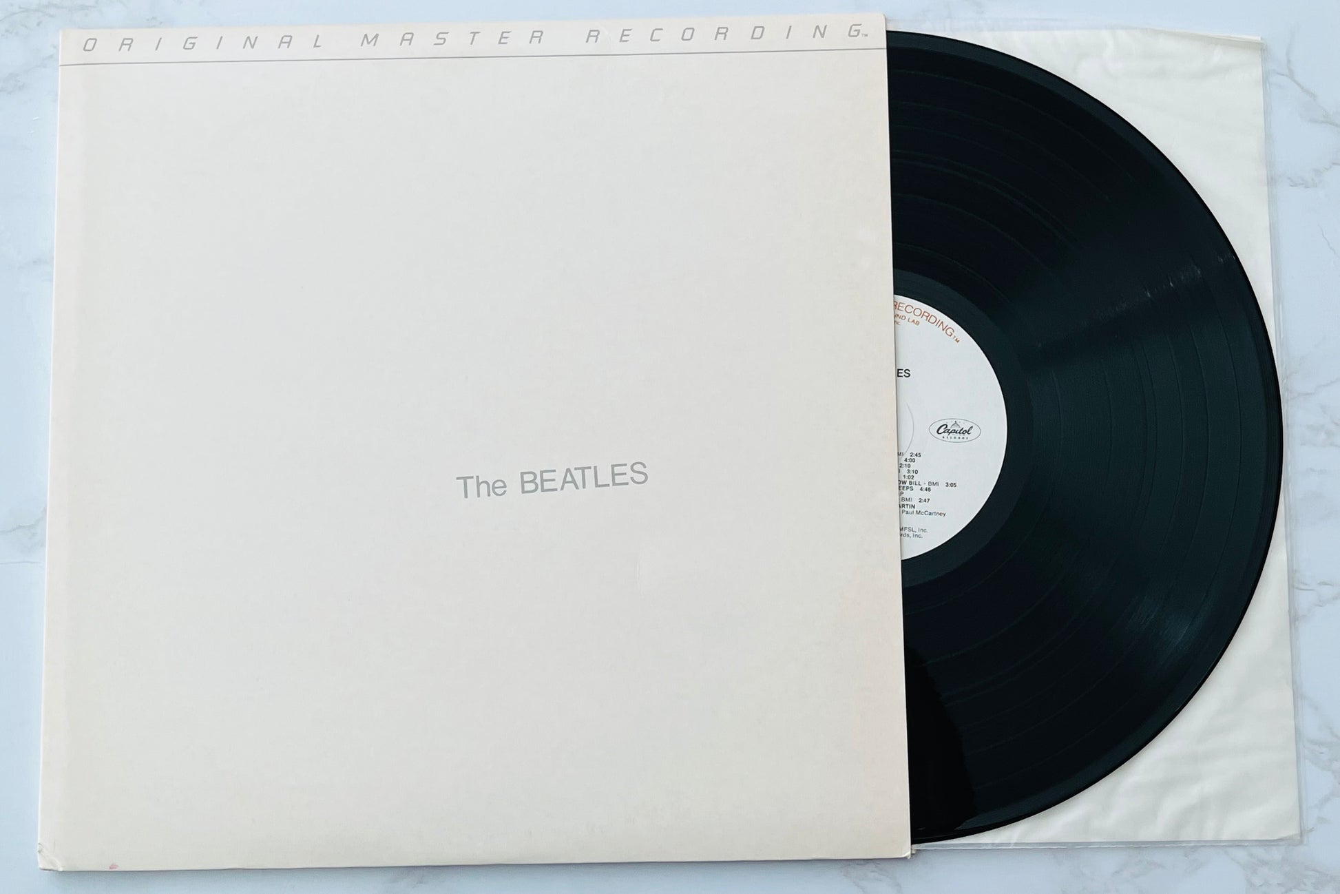Beatles White Album 2 LP MFSL JAPAN PRESS COMPLETE! Mobile Fidelity MFSL 2-072