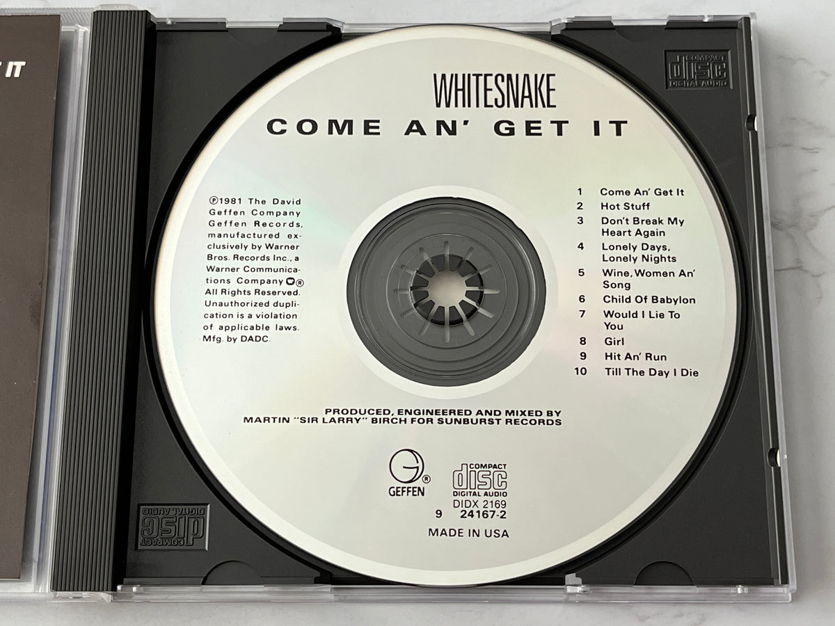 Whitesnake – Come An' Get It [DADC PRESS]