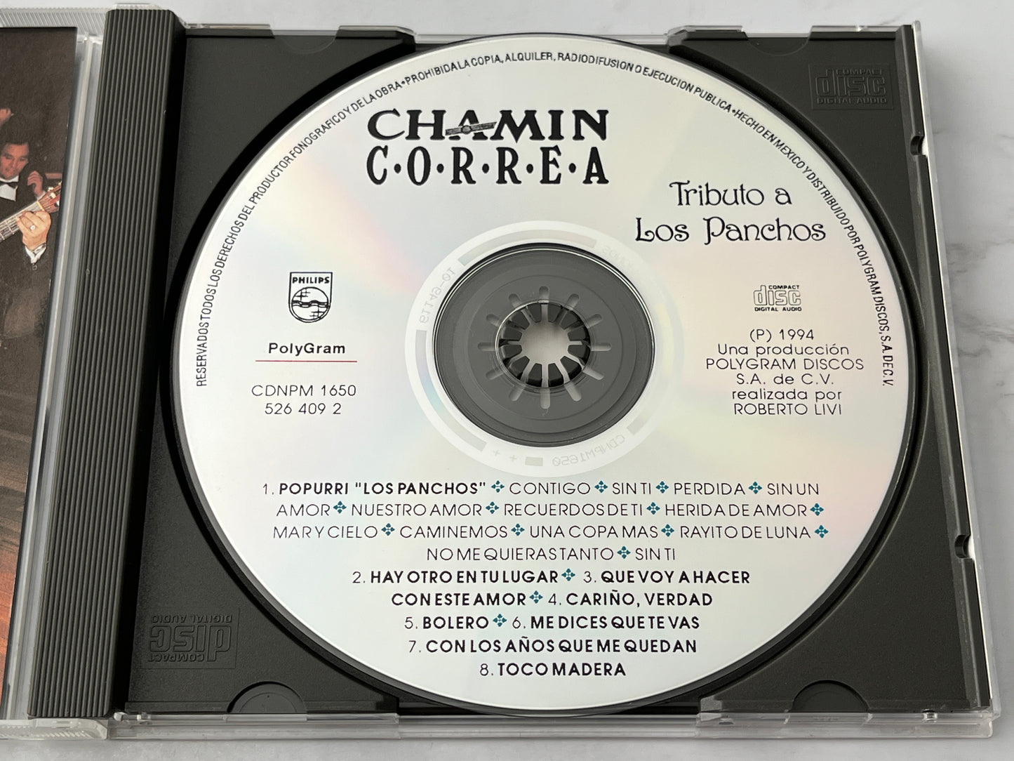 Chamín Correa y Los Tres Caballeros – Tributo a Los Panchos (1994)
