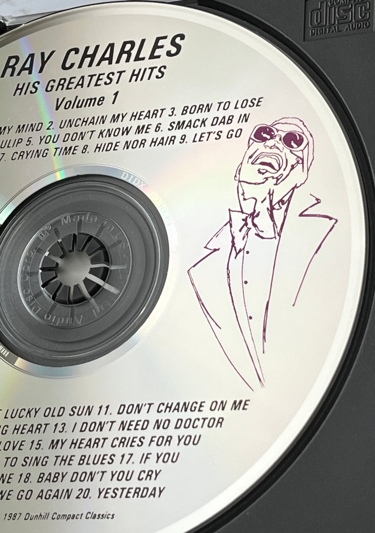 Ray Charles – His Greatest Hits Vol. 1 (1987) [DADC PRESS]