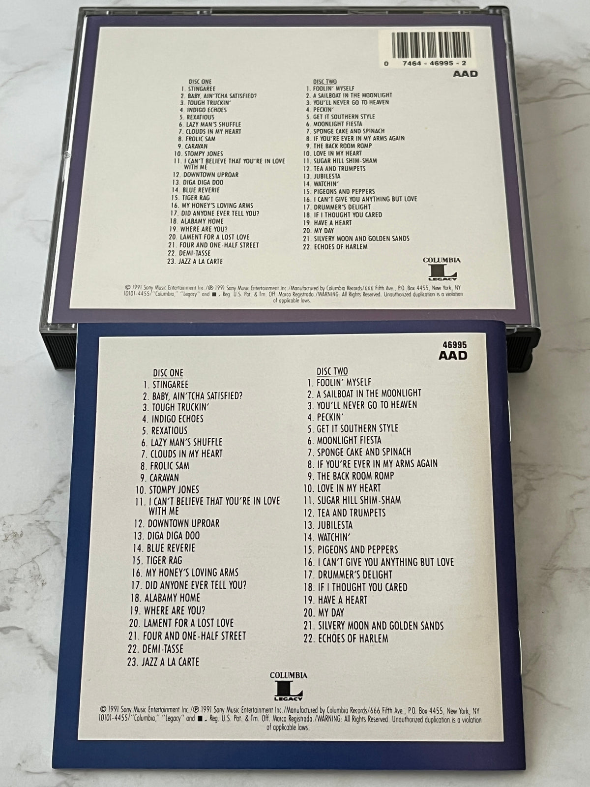 Duke Ellington – The Duke's Men: Small Groups Volume I (2-CD Set) (1991)