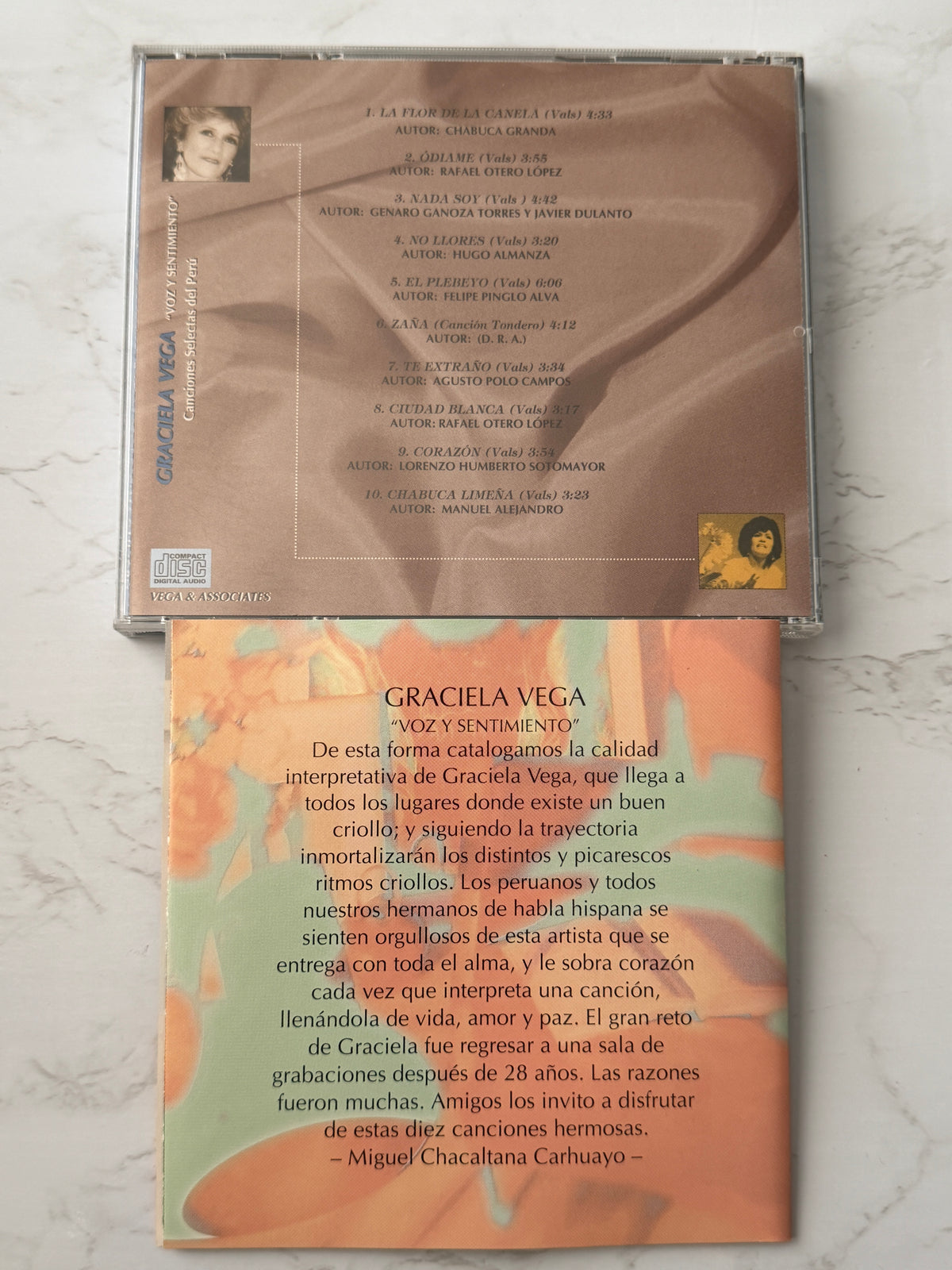 Graciela Vega – Voz Y Sentimiento