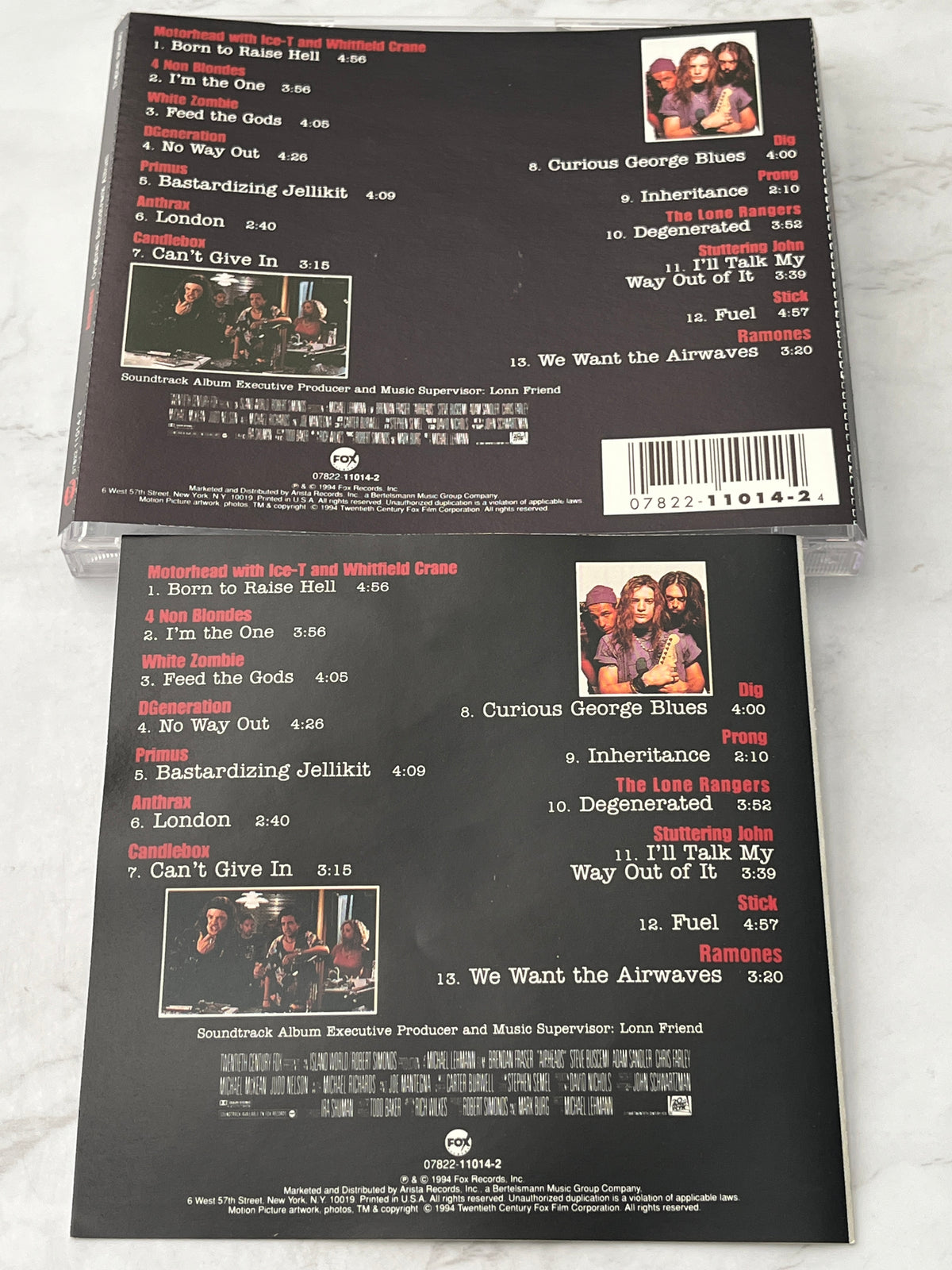 Airheads (Original Soundtrack) (1994)
