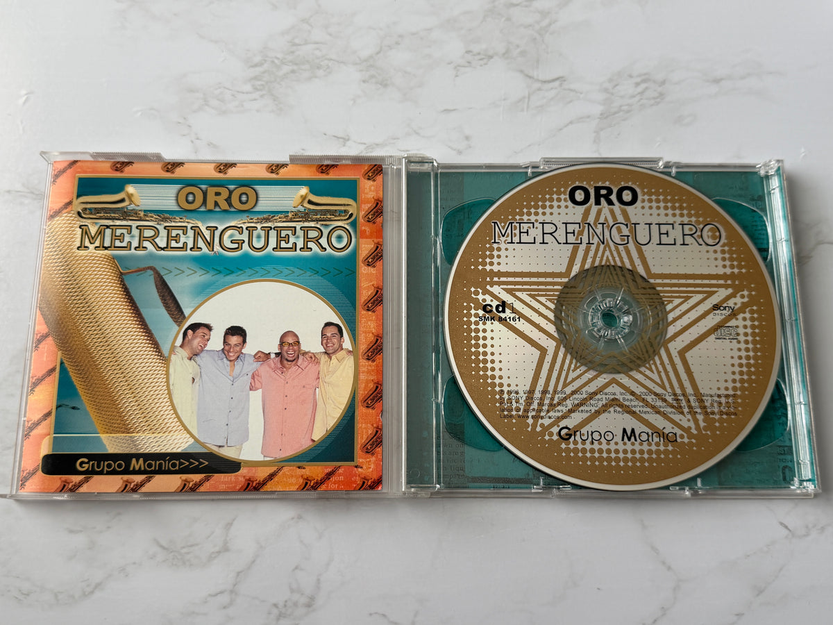 Grupo Mania – Oro Merenguero (2-CD Set) (2000)