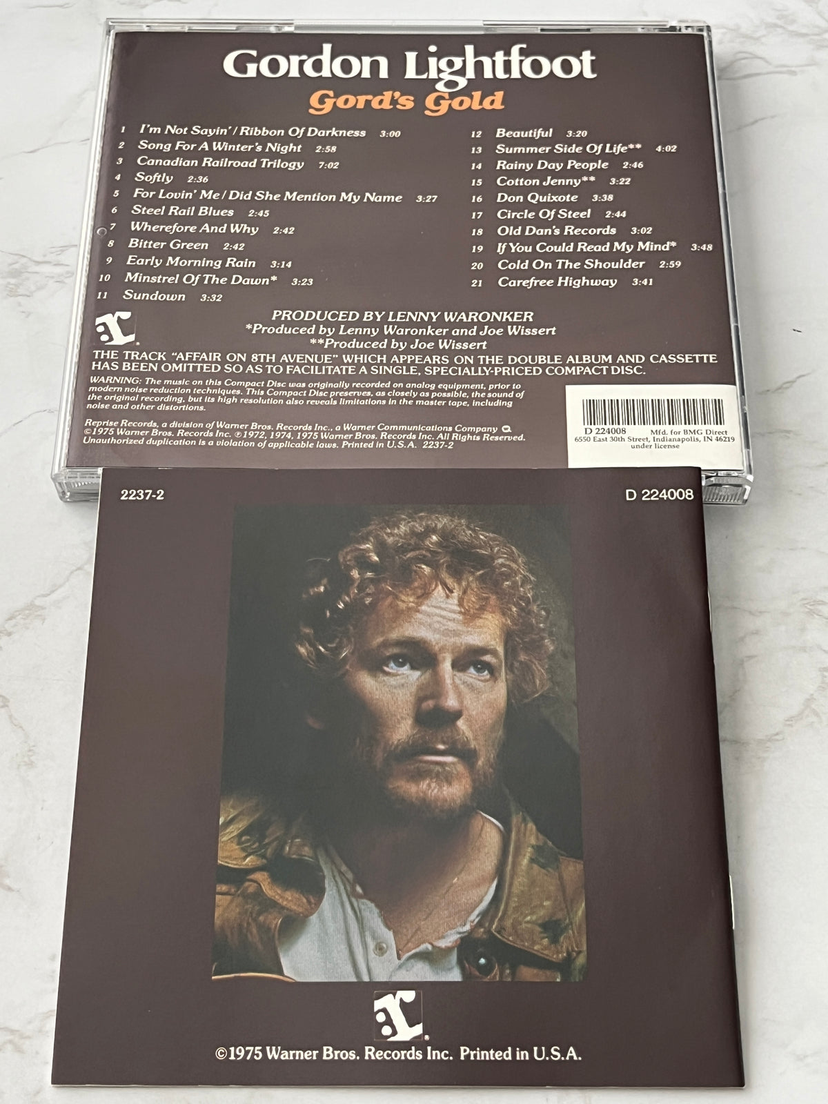 Gordon Lightfoot – Gord's Gold (1975)