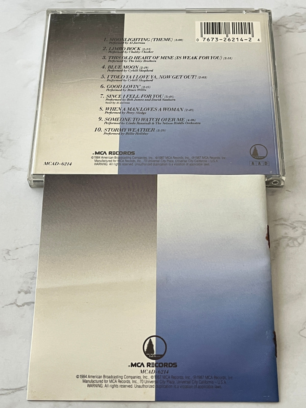 Moonlighting (The Television Soundtrack Album) (1987) [JAPAN TARGET ERA]