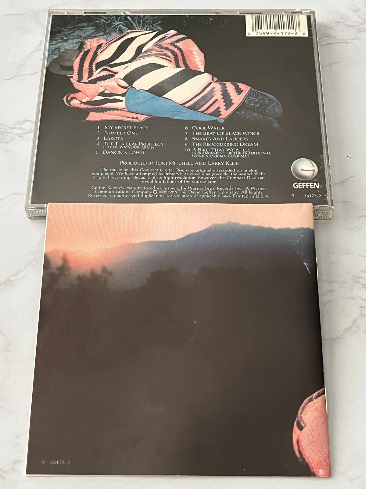 Joni Mitchell – Chalk Mark In A Rain Storm (1988) [DADC PRESS]