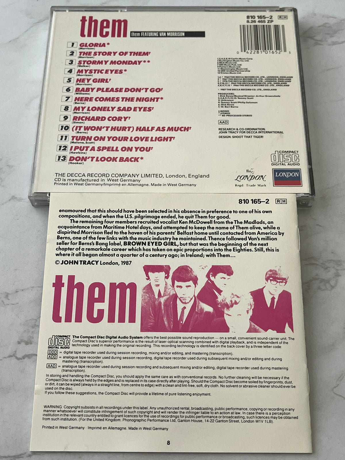Them – Featuring Van Morrison (1987) [W GERMANY TARGET ERA]