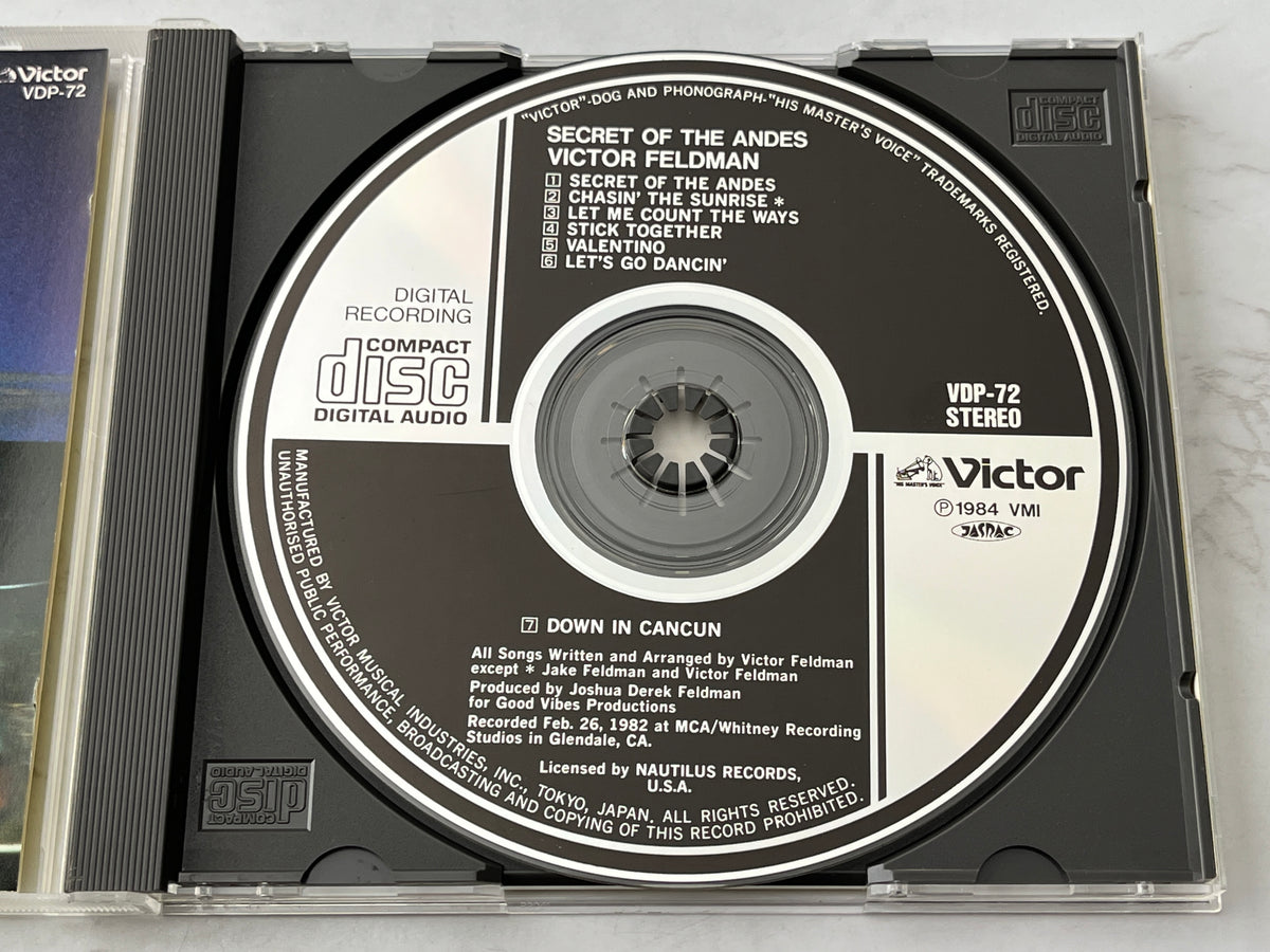 Victor Feldman – Secret Of The Andes (1984) [JAPAN TARGET ERA]