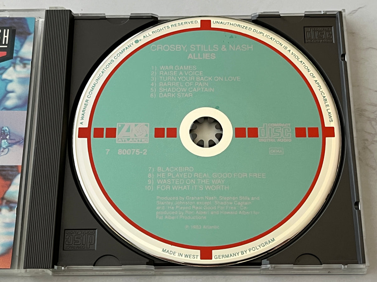 Crosby, Stills & Nash – Allies (1983) [W GERMANY TARGET]