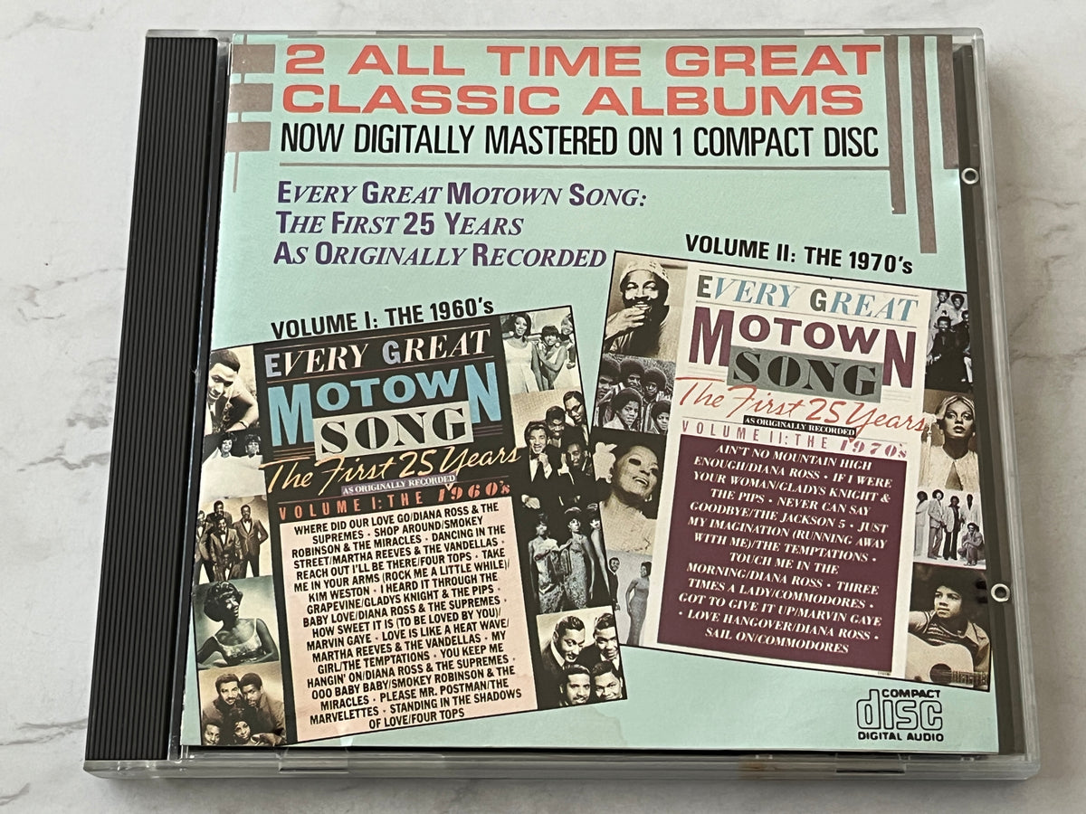 Every Great Motown Song: The First 25 Years Volumes I & II (1986) [JAPAN TARGET ERA]