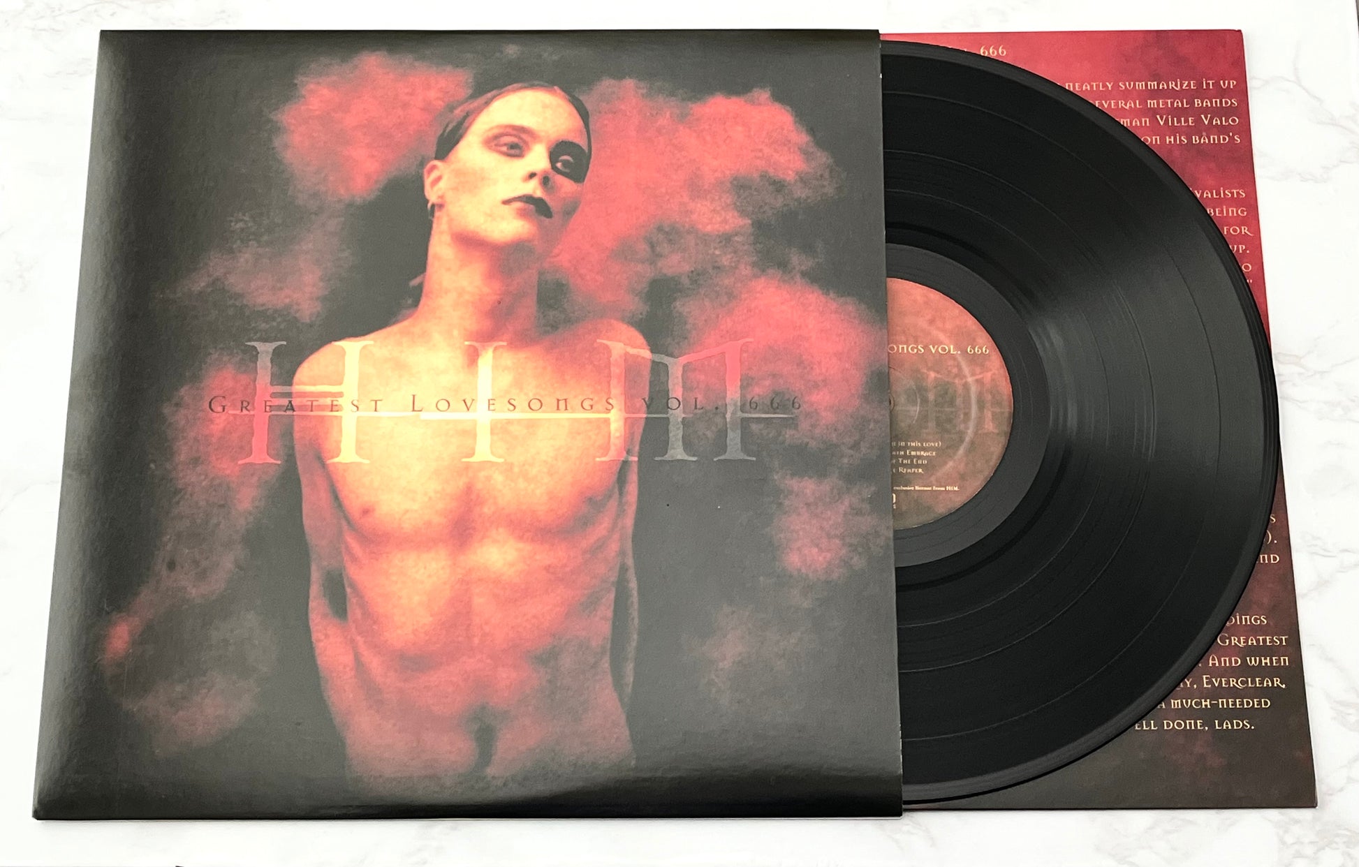 HIM Lashes To Ashes Lust To Dust 5 LP Box 2014 The End Records Ville Valo RARE!