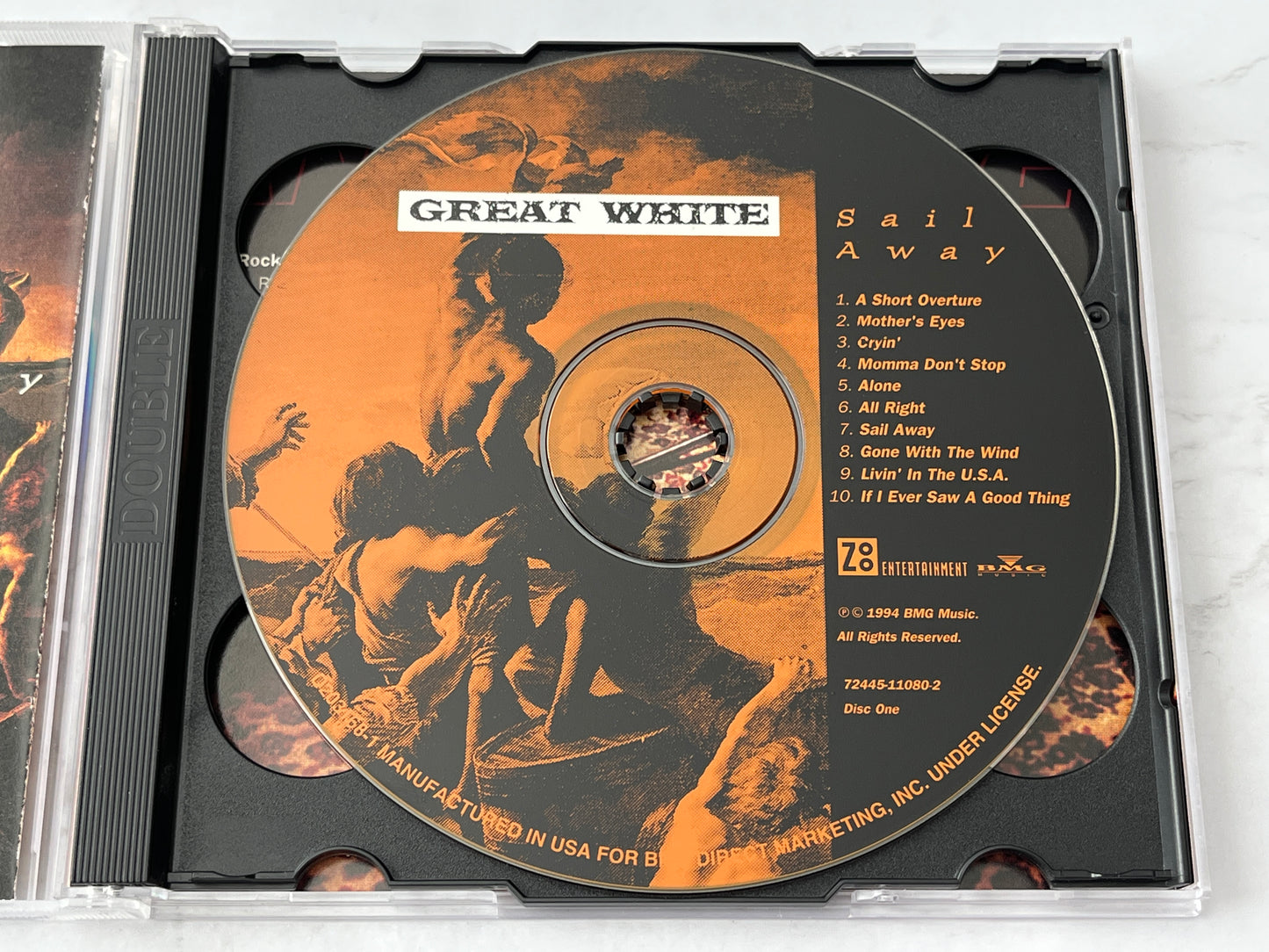 Great White – Sail Away / Anaheim Live (2-CD Set) (1994)