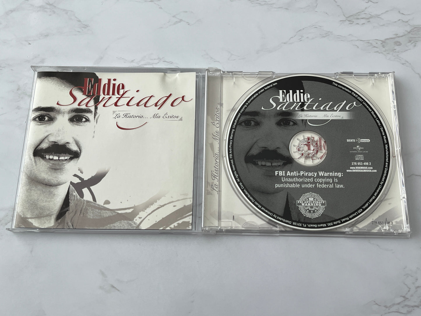 Eddie Santiago – La Historia... Mis Éxitos (2007)