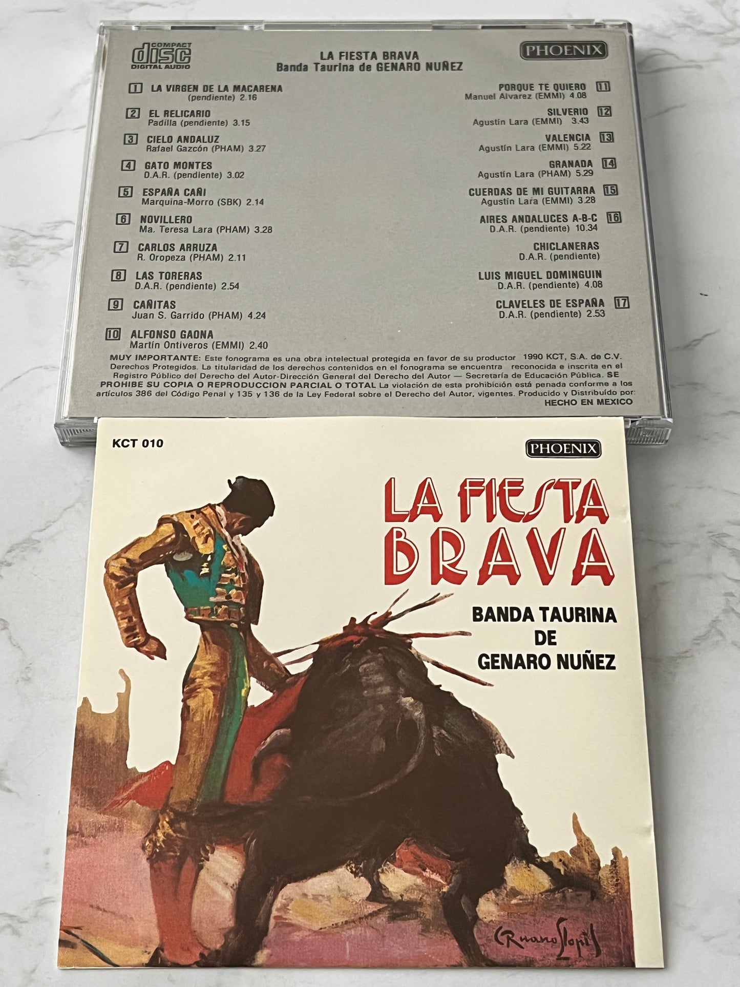 Banda Taurina de Genaro Núñez – La Fiesta Brava (1990)