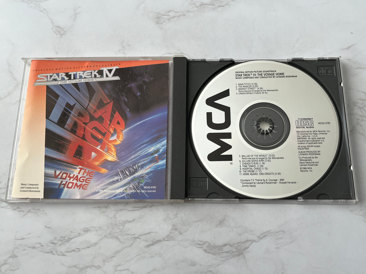 Leonard Rosenman – Star Trek IV: The Voyage Home (Original Motion Picture Soundtrack) (1986) [JAPAN TARGET ERA]
