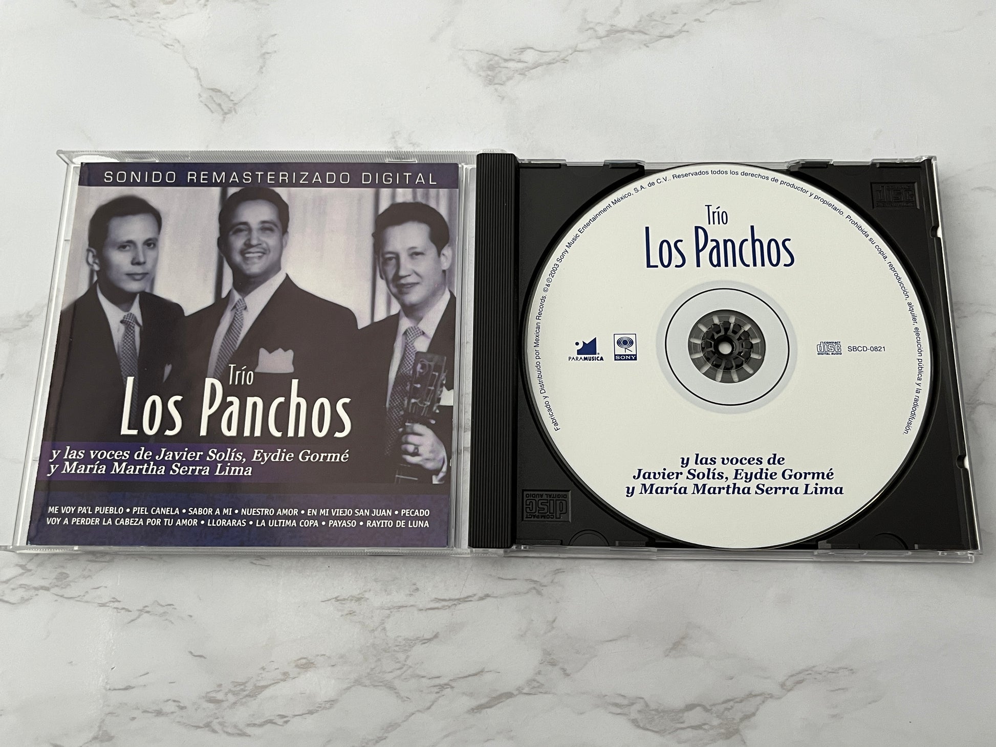 TrIo Los Panchos – Trío Los Panchos y las Voces de Javier Solís, Eydie Gormé y María Martha Serra Lima (2003)